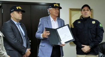 Caiado ressalta resultados de integração entre polícias em Goiás